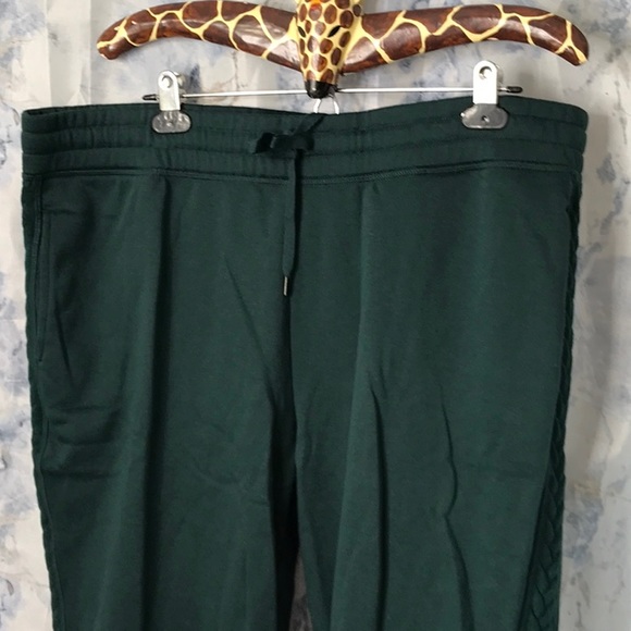 NWT St. John's Bay Active fleece Jogger Jogging pants pull on elastic waist - Picture 3 of 7